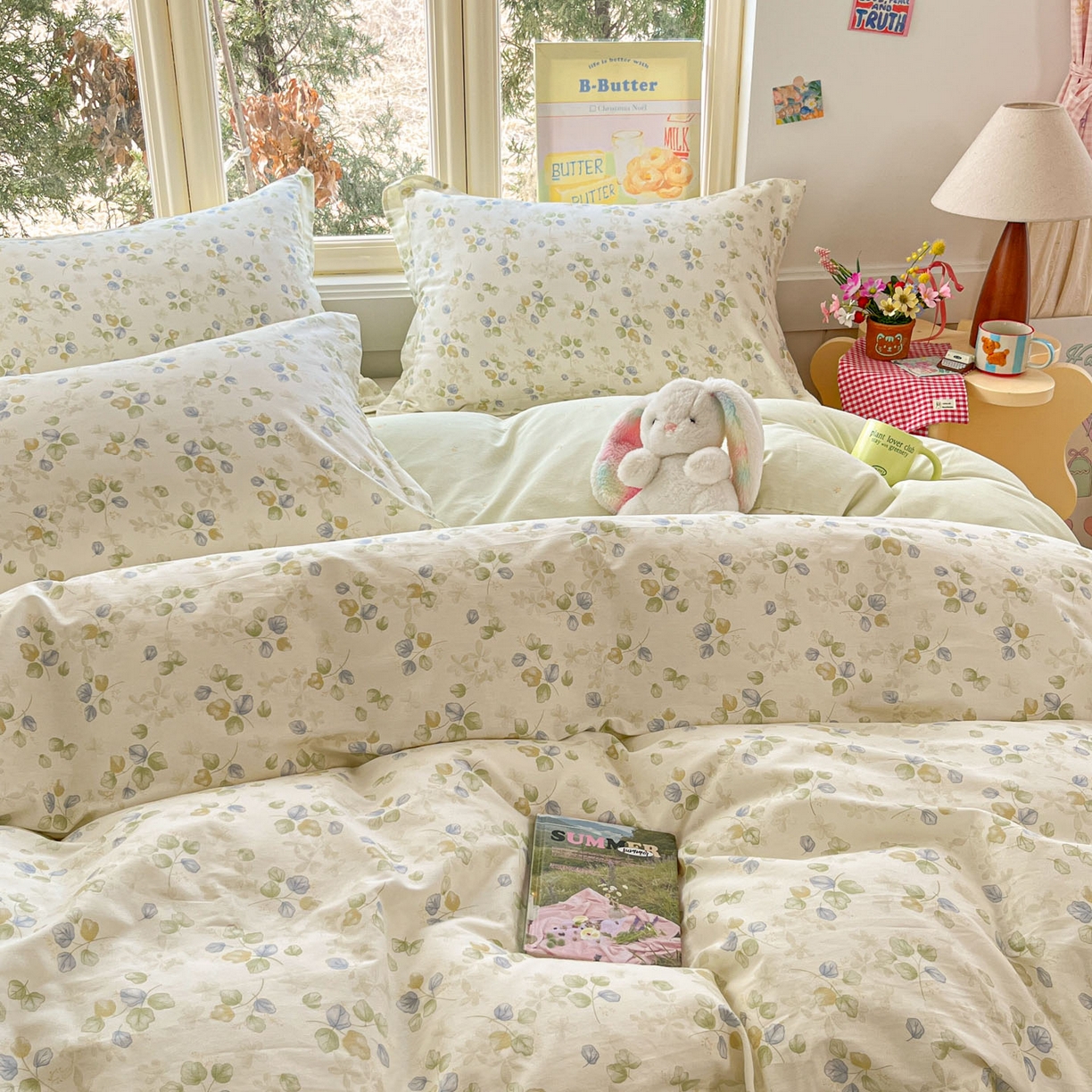 91家纺网 家纺一手货源 找家纺 莱通家纺 2026春夏新款12868全棉印花四件套单品系列二-四件套提供买家秀，预留缩水率） 青岚语