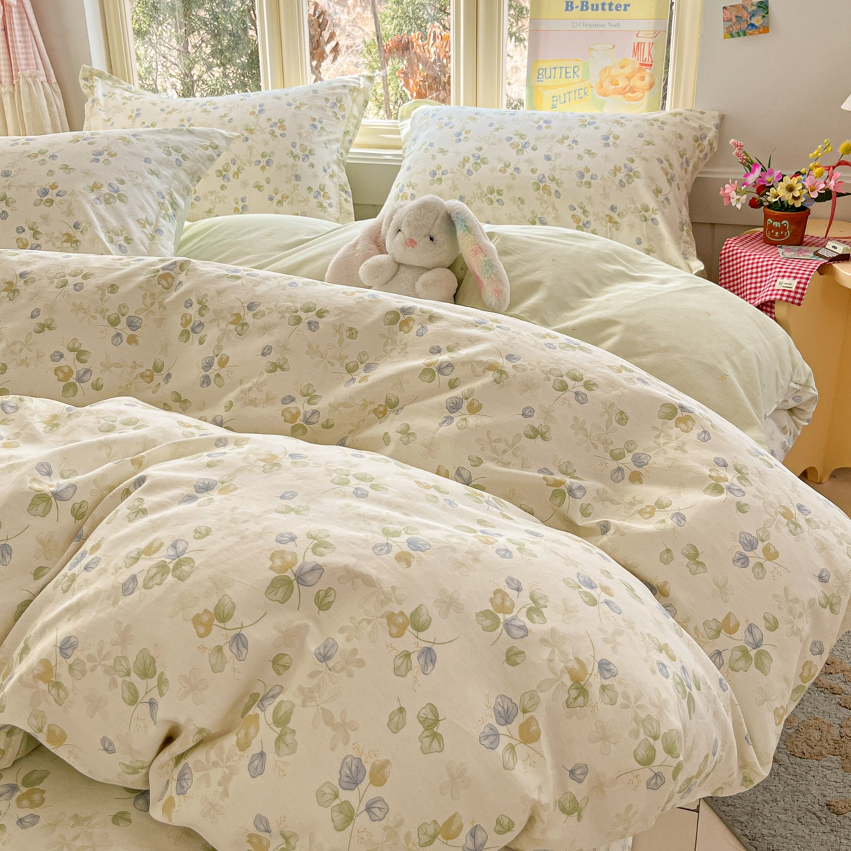 91家纺网 家纺一手货源 找家纺 莱通家纺 2026春夏新款12868全棉印花四件套单品系列二-四件套提供买家秀，预留缩水率） 青岚语