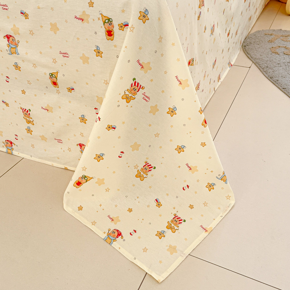 91家纺网 家纺一手货源 找家纺 莱通家纺 2026春夏新款12868全棉印花四件套单品系列二-四件套提供买家秀，预留缩水率） 小町的家