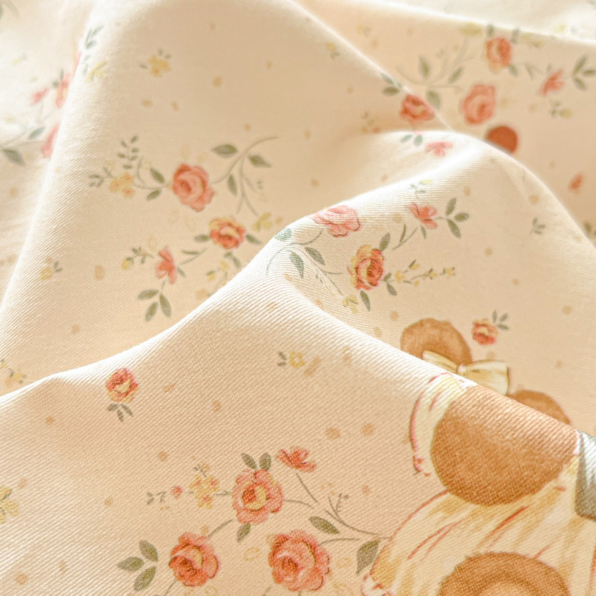 91家纺网 家纺一手货源 找家纺 莱通家纺 2026春夏新款12868全棉印花四件套单品系列二-单被套提供买家秀，预留缩水率） 多萌日记