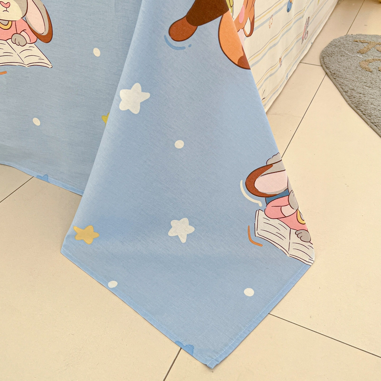 91家纺网 家纺一手货源 找家纺 莱通家纺 2026春夏新款12868全棉印花四件套单品系列二-单被套提供买家秀，预留缩水率） 狂野秘境