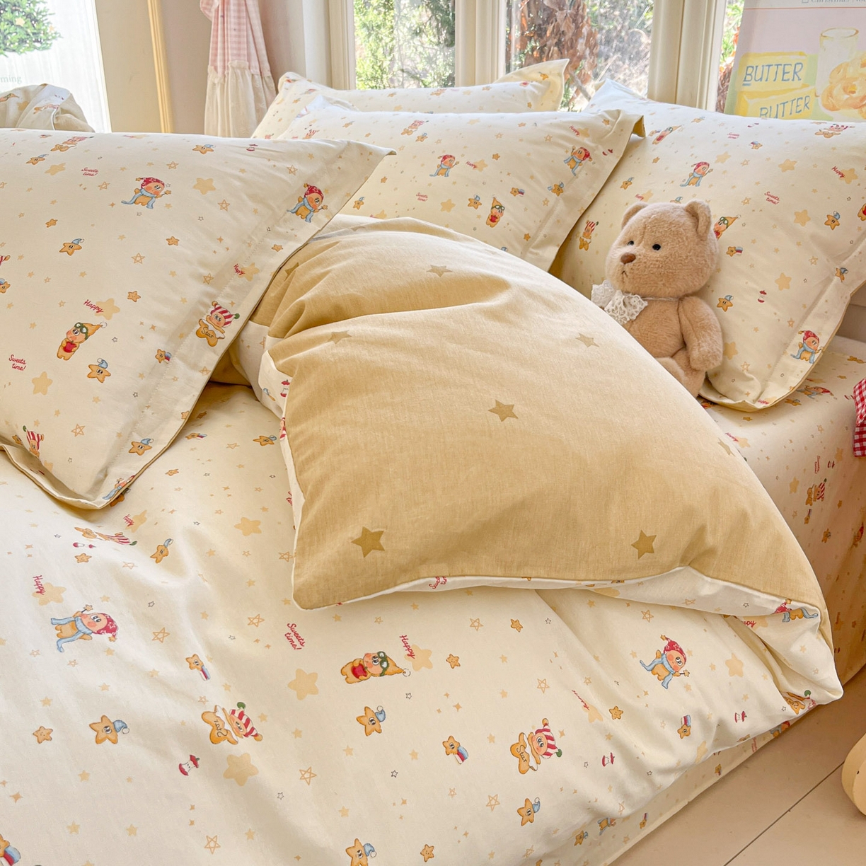 91家纺网 家纺一手货源 找家纺 莱通家纺 2026春夏新款12868全棉印花四件套单品系列二-单被套提供买家秀，预留缩水率） 小町的家