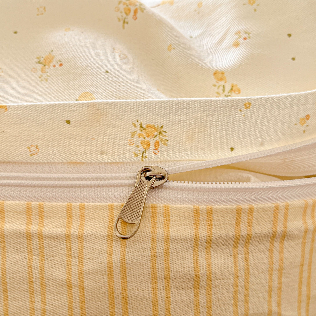 91家纺网 家纺一手货源 找家纺 莱通家纺 2026春夏新款12868全棉印花四件套单品系列二-单被套提供买家秀，预留缩水率） 星点兔语