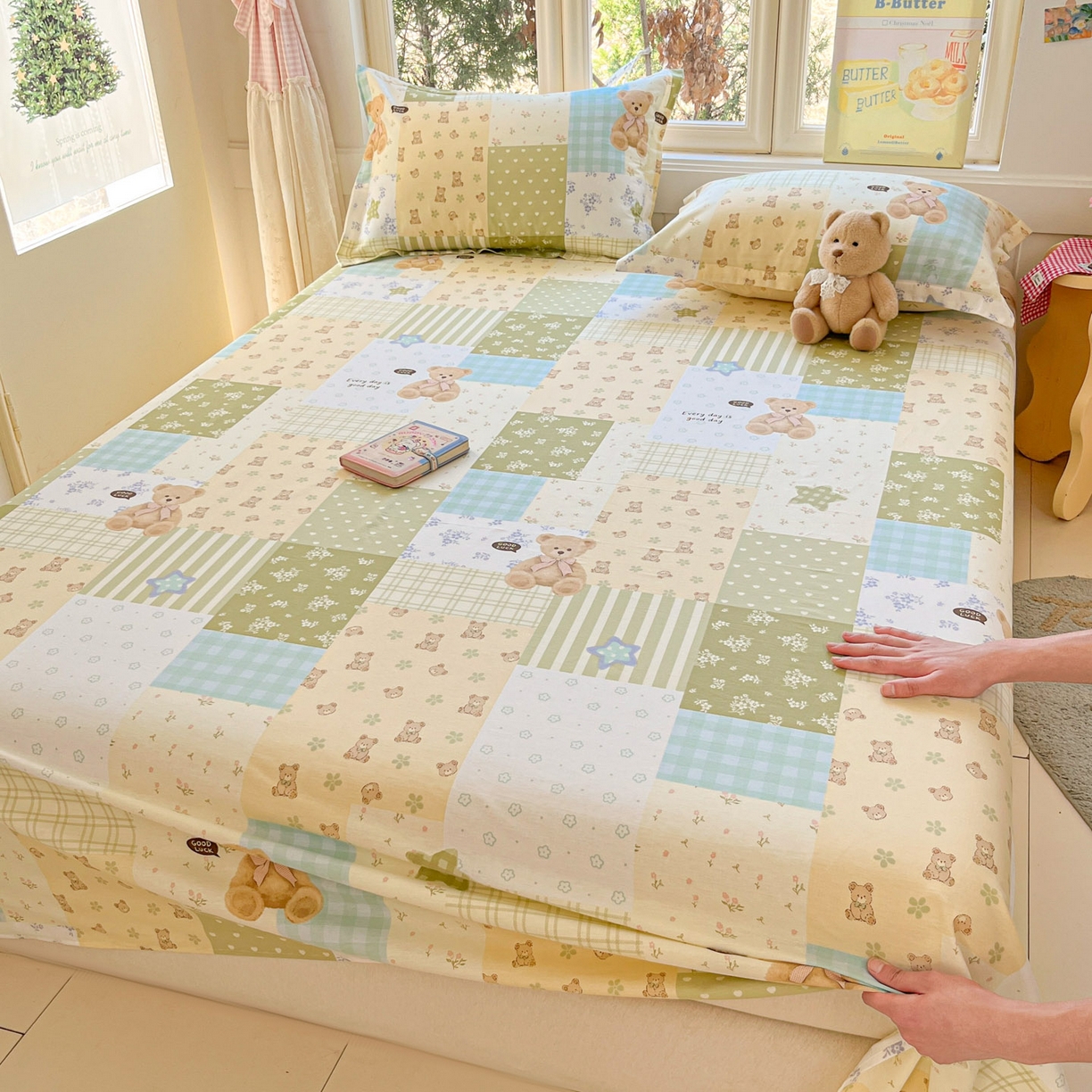 （总）莱通家纺 2026春夏新款12868全棉印花四件套单品系列二-单床单