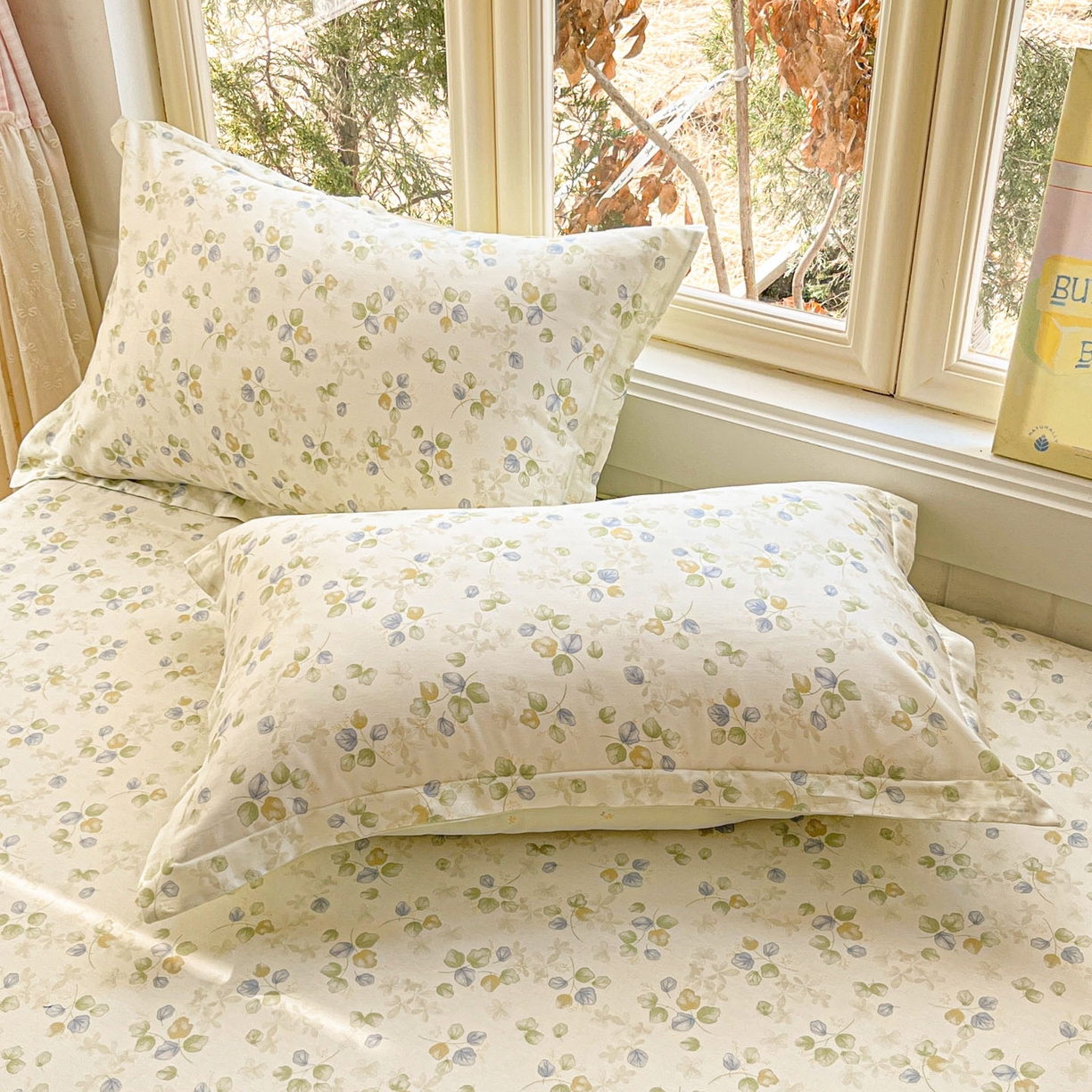 91家纺网 家纺一手货源 找家纺 莱通家纺 2026春夏新款12868全棉印花四件套单品系列二-单床单 青岚语