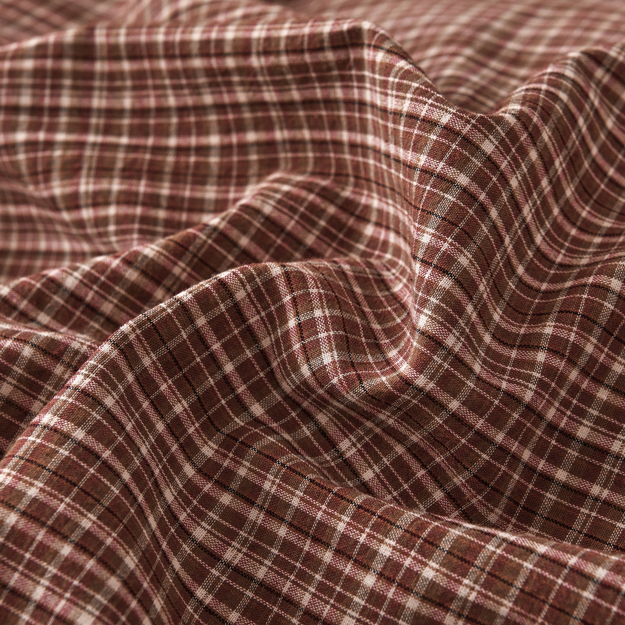 91家纺网 家纺一手货源 找家纺 金艾草 2026新款全棉纯棉水洗棉四件套床单款-复古风格 沉香-橘红