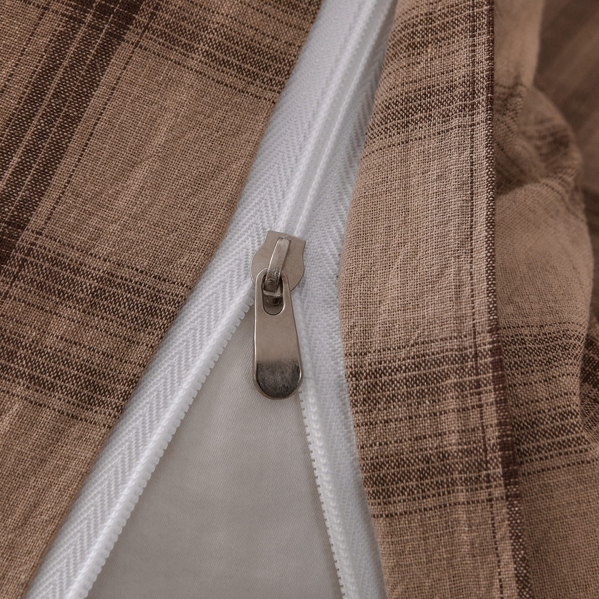 91家纺网 家纺一手货源 找家纺 金艾草 2026新款全棉纯棉水洗棉四件套床单款-复古风格 芳菲-咖