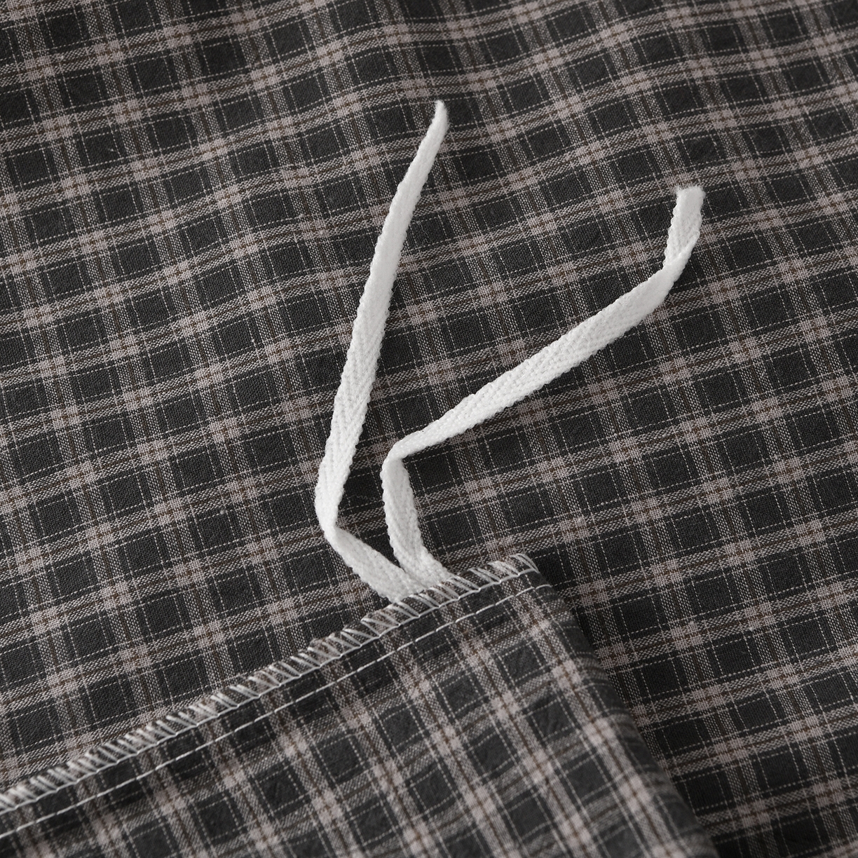 91家纺网 家纺一手货源 找家纺 金艾草 2026新款全棉纯棉水洗棉四件套床单款-复古风格 关山月-灰