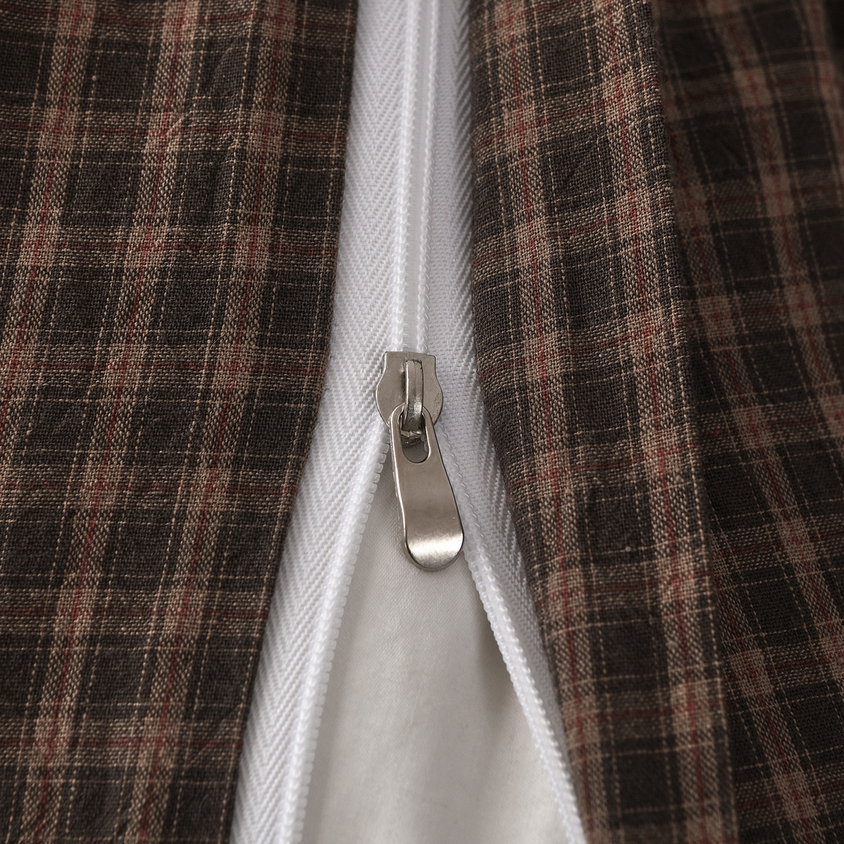 91家纺网 家纺一手货源 找家纺 金艾草 2026新款全棉纯棉水洗棉四件套床单款-复古风格 关山月-咖