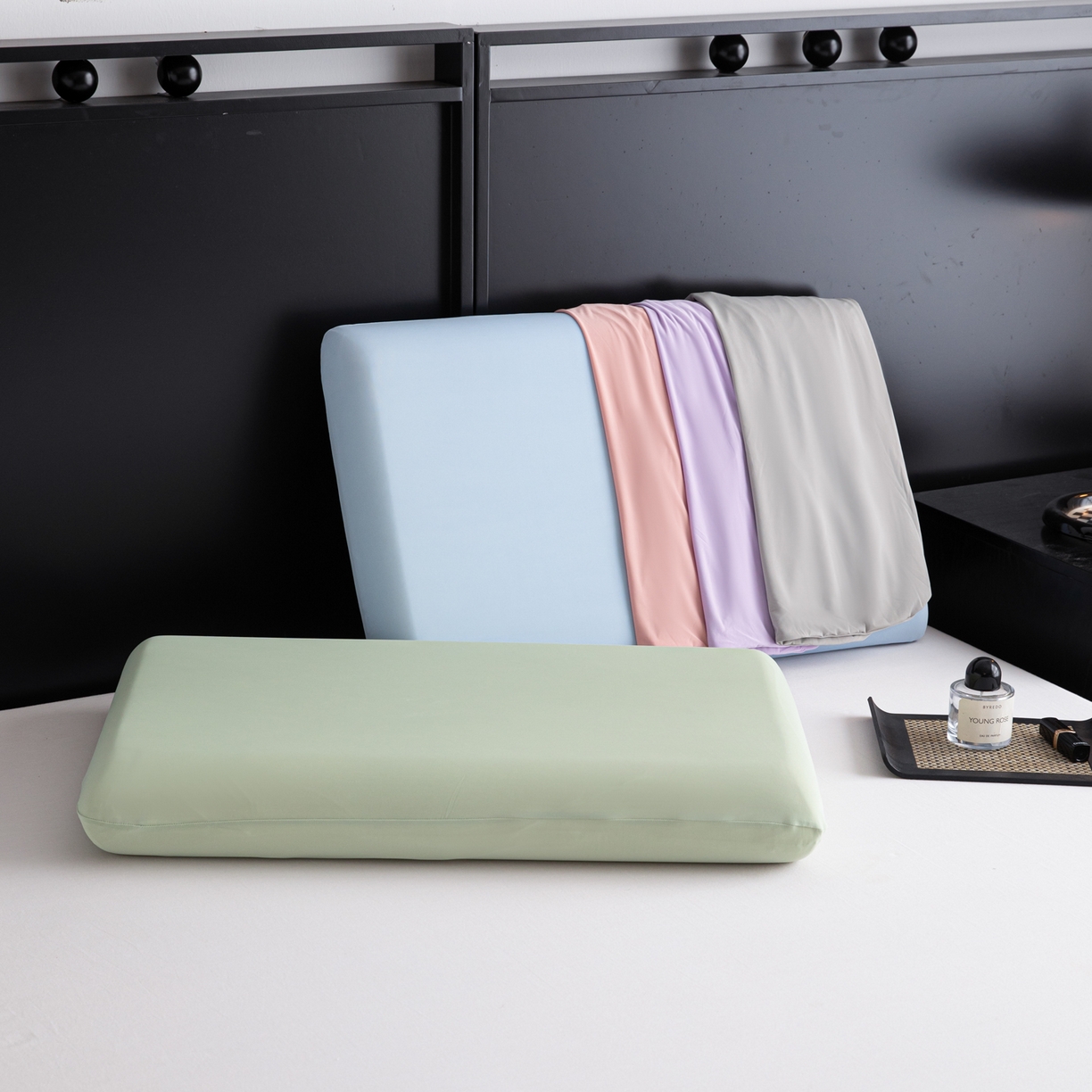 91家纺网 家纺一手货源 找家纺 （总）慕尚家纺 2026新款升级款锦纶冰皮枕套