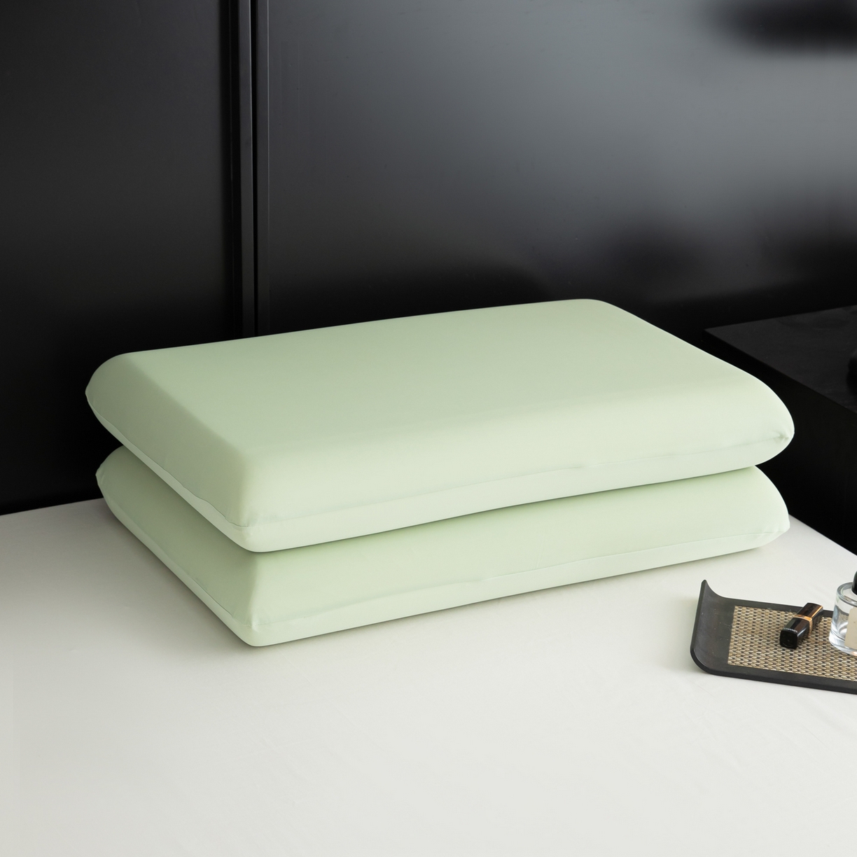 91家纺网 家纺一手货源 找家纺 （总）慕尚家纺 2026新款升级款锦纶冰皮枕套