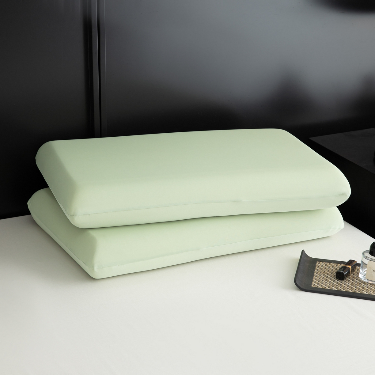 91家纺网 家纺一手货源 找家纺 （总）慕尚家纺 2026新款升级款锦纶冰皮枕套