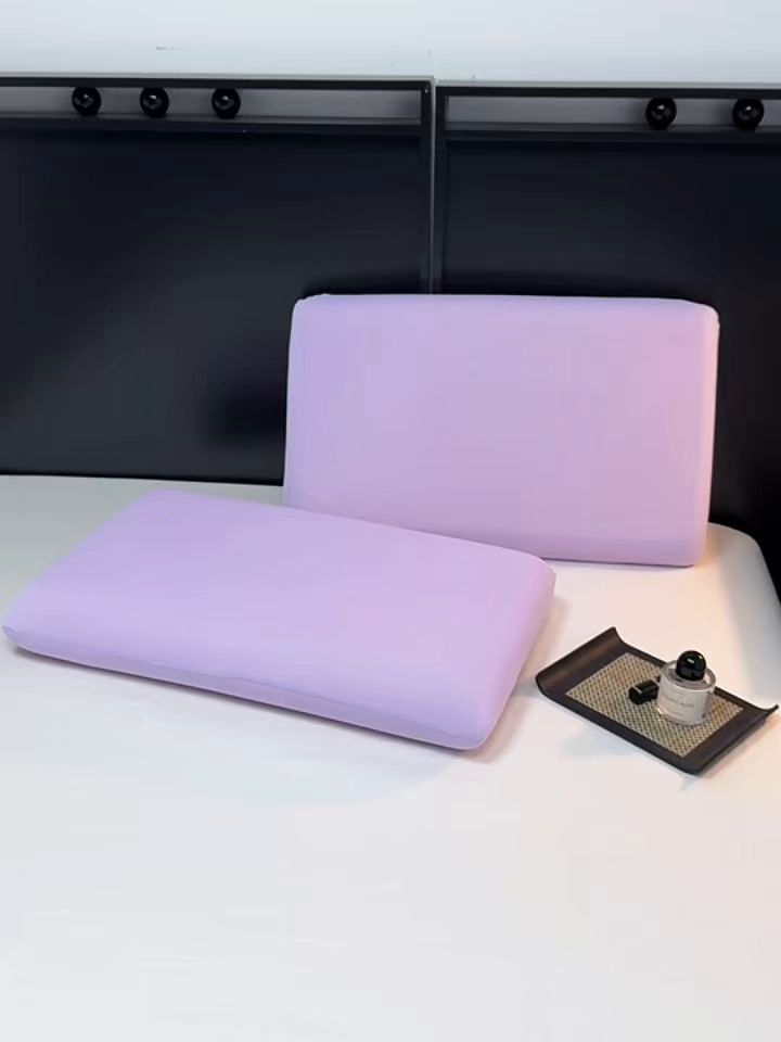 91家纺网 家纺一手货源 找家纺 慕尚家纺 2026新款升级款锦纶冰皮枕套 冰紫