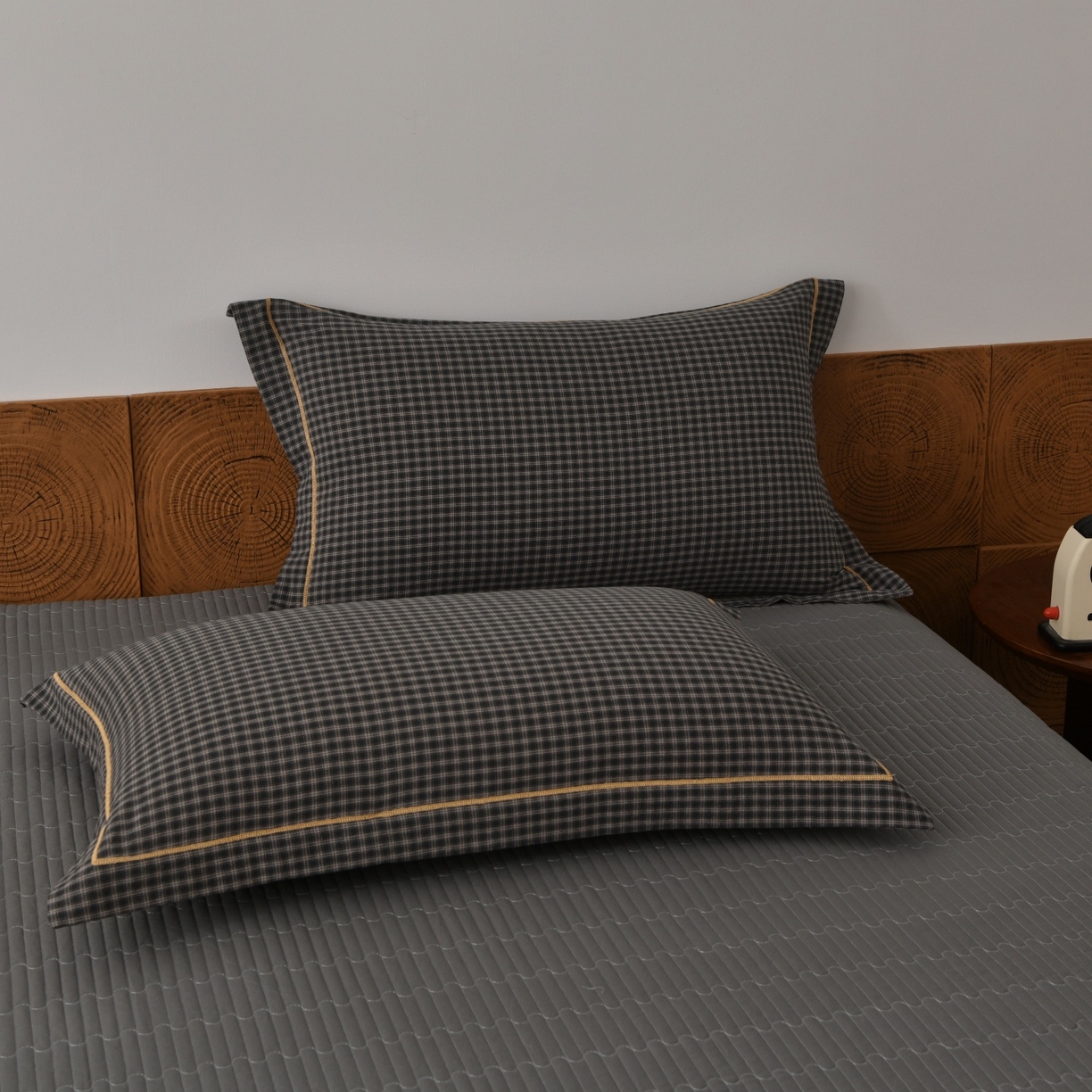 91家纺网 家纺一手货源 找家纺 （总）金艾草 2026春夏新款全棉纯棉色织水洗棉床盖四件套