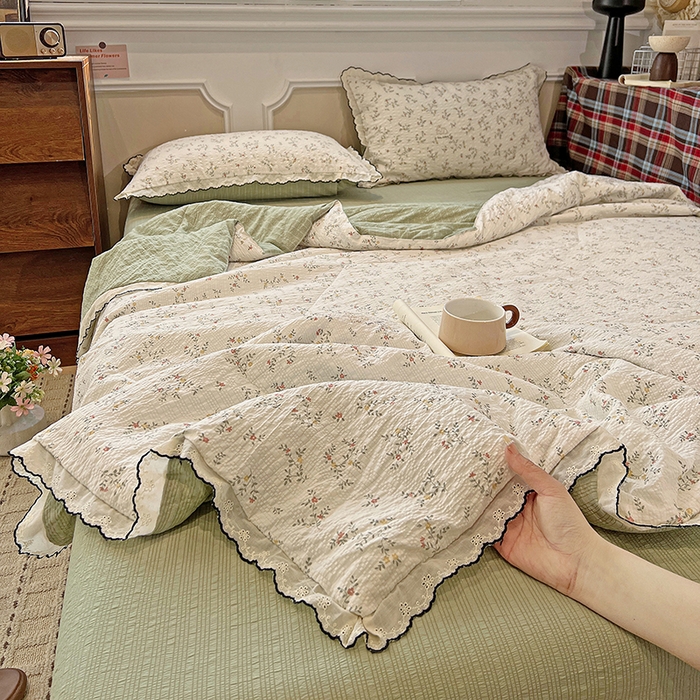 91家纺网 家纺一手货源 找家纺 （总）梦莱斯 2026新款印花夏被四件套