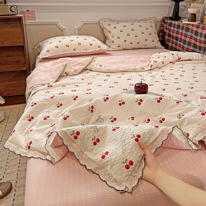 91家纺网 家纺一手货源 找家纺 （总）梦莱斯 2026新款印花夏被四件套