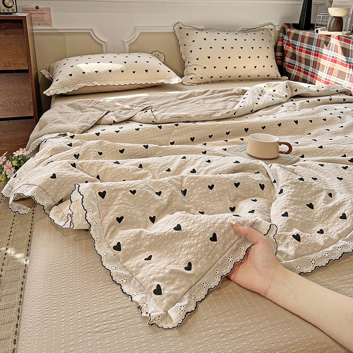 91家纺网 家纺一手货源 找家纺 （总）梦莱斯 2026新款印花夏被四件套