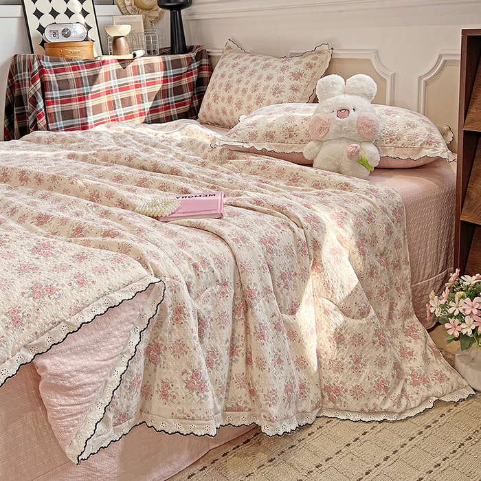 91家纺网 家纺一手货源 找家纺 （总）梦莱斯 2026新款印花夏被四件套