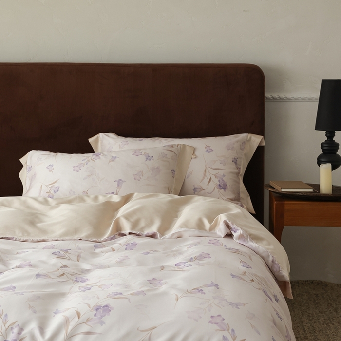 91家纺网 家纺一手货源 找家纺 （总）ROZ home 蕊姿家居 2026春夏新款60s天丝棉数码印花四件套