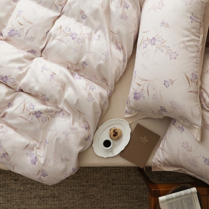 91家纺网 家纺一手货源 找家纺 （总）ROZ home 蕊姿家居 2026春夏新款60s天丝棉数码印花四件套