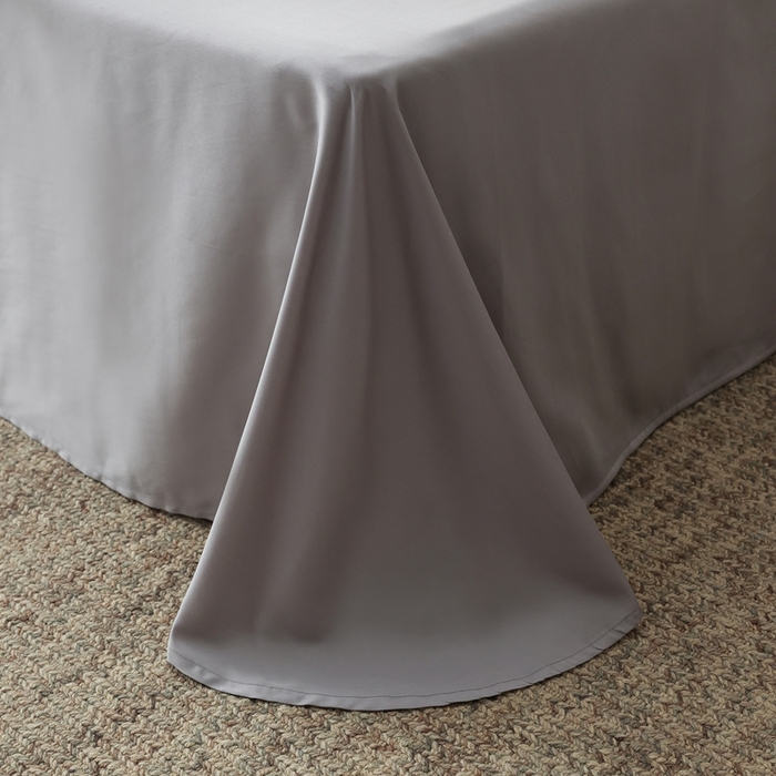 91家纺网 家纺一手货源 找家纺 ROZ home 蕊姿家居 2026春夏新款60s天丝棉数码印花四件套 葡萄 绿