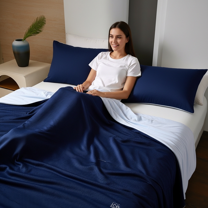 91家纺网 家纺一手货源 找家纺 （总）鸣升家纺 2026新款凉感丝提花夏被夏凉被空调被