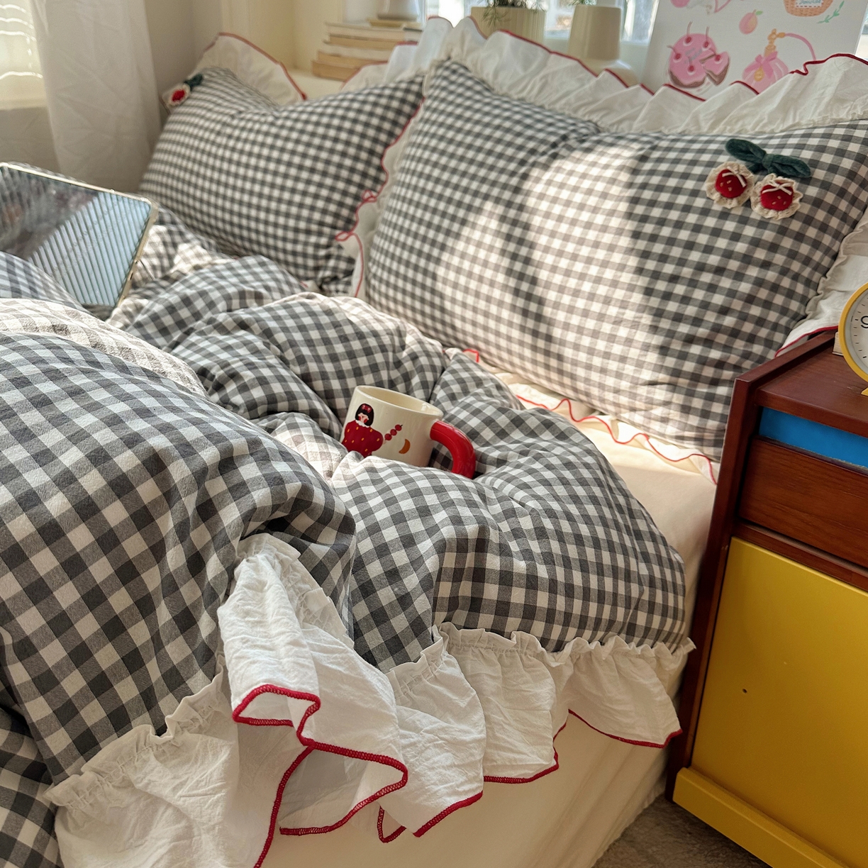 91家纺网 家纺一手货源 找家纺 （总）首尔家纺 2025新款水洗真丝寐系列四件套天丝四件套冰丝四件套