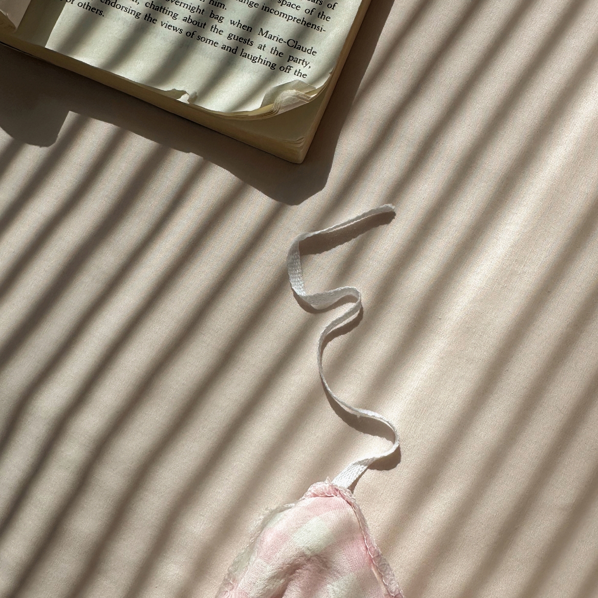 91家纺网 家纺一手货源 找家纺 首尔家纺 2026新款全棉色织水洗棉四件套花边款小红书ins风-樱桃可露丽 樱桃可露丽-粉格