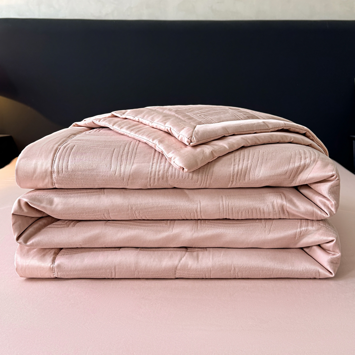 91家纺网 家纺一手货源 找家纺 （总）乐家毛巾被（工厂自产自销） 2026春夏新款全棉60S长绒棉立体厚织提花整张棉花夏被四件套单夏被枕套夏凉被空