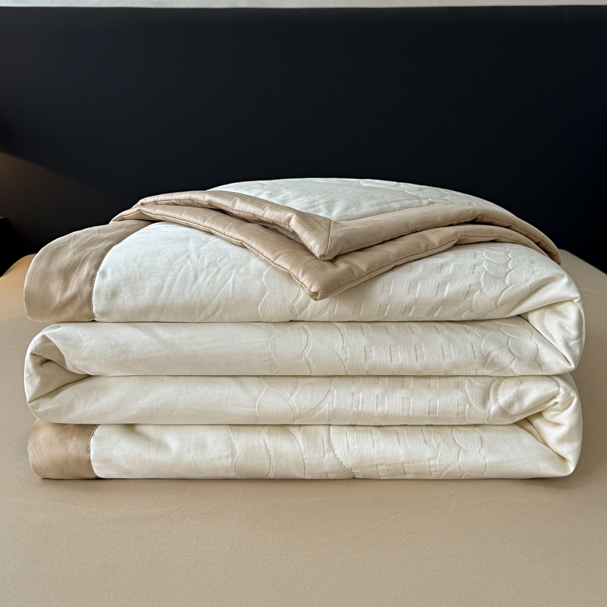 91家纺网 家纺一手货源 找家纺 （总）乐家毛巾被（工厂自产自销） 2026春夏新款全棉60S长绒棉立体厚织提花整张棉花夏被四件套单夏被枕套夏凉被空