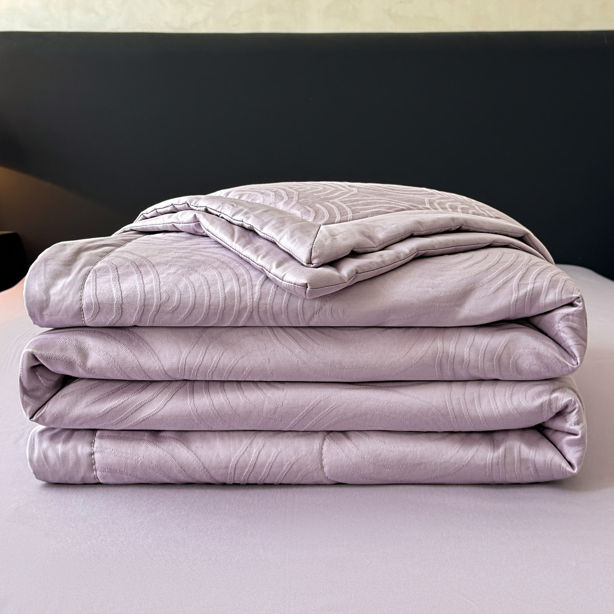 91家纺网 家纺一手货源 找家纺 （总）乐家毛巾被（工厂自产自销） 2026春夏新款全棉60S长绒棉立体厚织提花整张棉花夏被四件套单夏被枕套夏凉被空