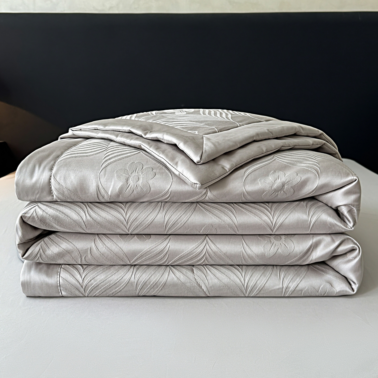 91家纺网 家纺一手货源 找家纺 （总）乐家毛巾被（工厂自产自销） 2026春夏新款全棉60S长绒棉立体厚织提花整张棉花夏被四件套单夏被枕套夏凉被空