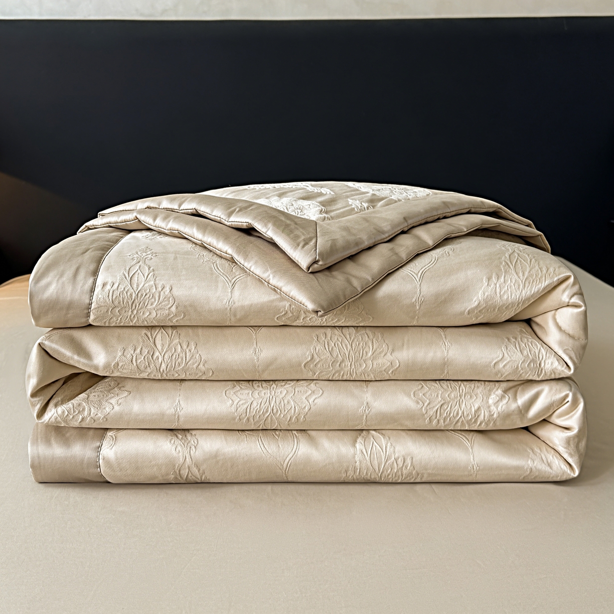 91家纺网 家纺一手货源 找家纺 （总）乐家毛巾被（工厂自产自销） 2026春夏新款全棉60S长绒棉立体厚织提花整张棉花夏被四件套单夏被枕套夏凉被空