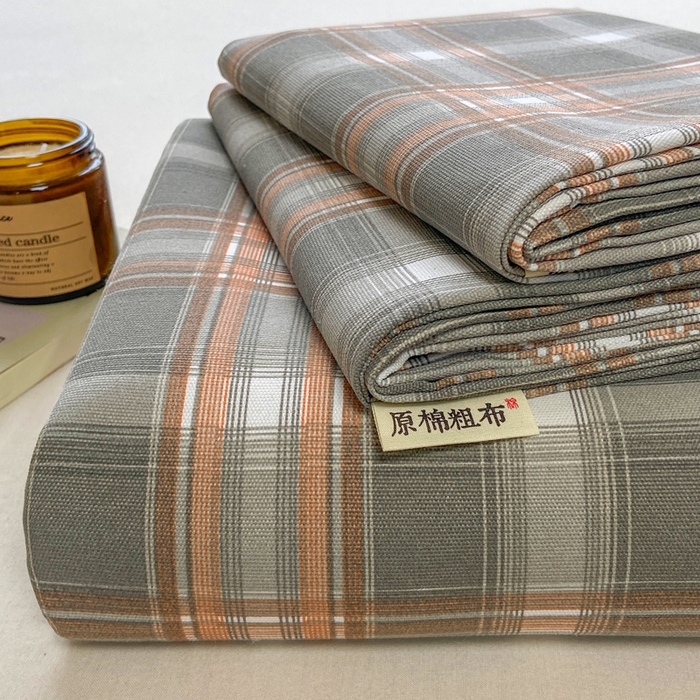 91家纺网 家纺一手货源 找家纺 （总）羽梦家纺 2026新款老粗布床单三件套