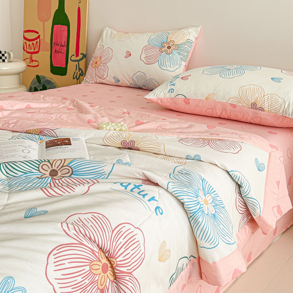 91家纺网 家纺一手货源 找家纺 （总）春皖家纺 2026春夏新款全棉印花夏被夏凉被空调被