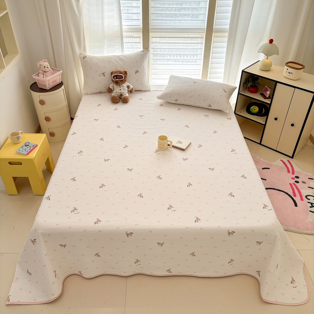 91家纺网 家纺一手货源 找家纺 （总）优悦生活馆 2026新款麻绳款锦氨凉感丝夏被