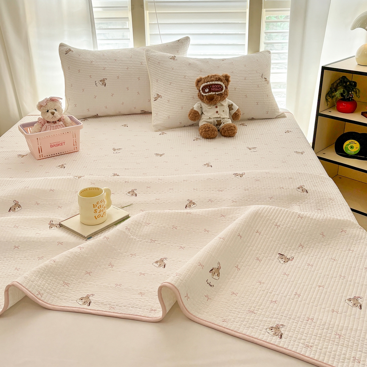 91家纺网 家纺一手货源 找家纺 （总）优悦生活馆 2026新款麻绳款锦氨凉感丝夏被