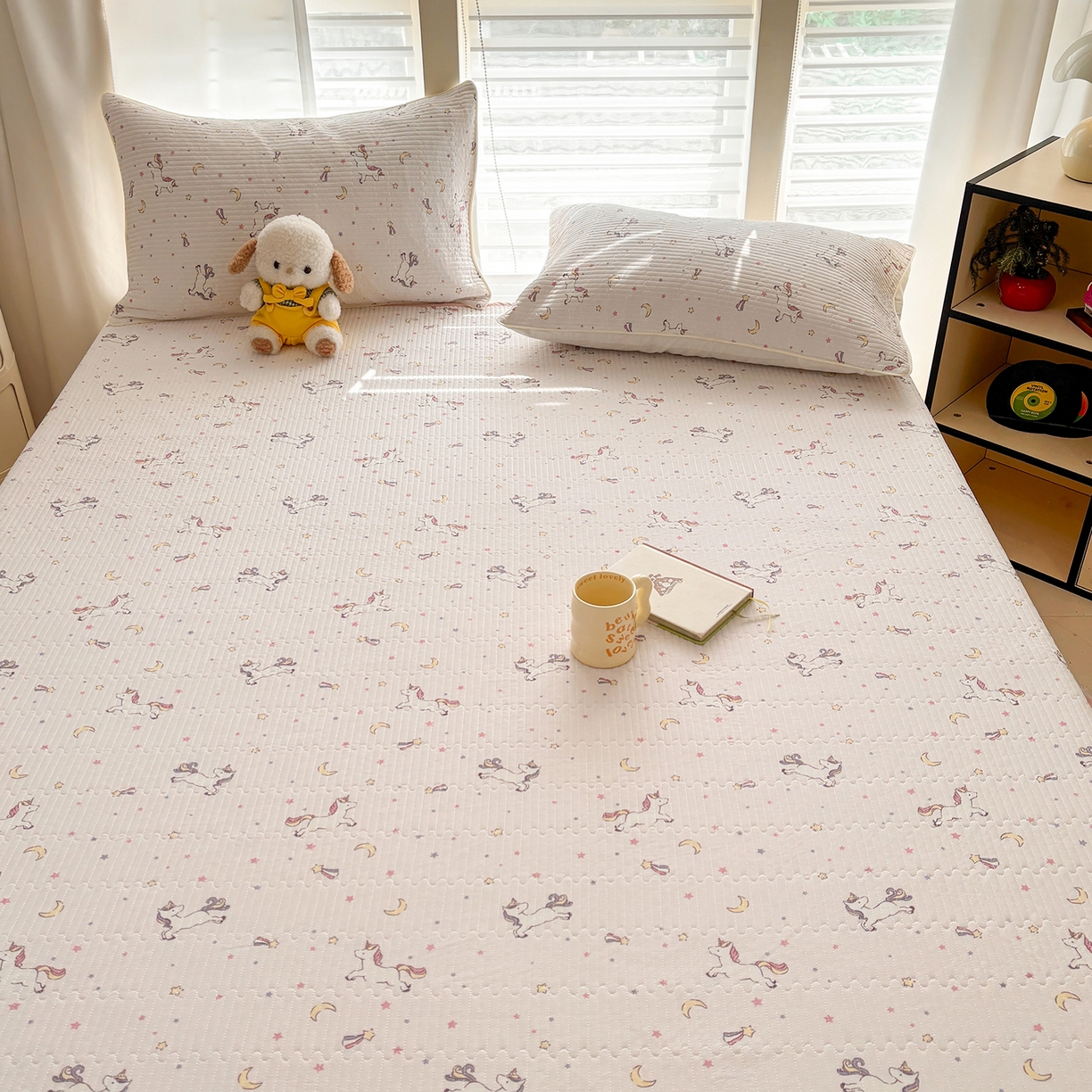 91家纺网 家纺一手货源 找家纺 优悦生活馆 2026新款麻绳款锦氨凉感丝夏被 飞马