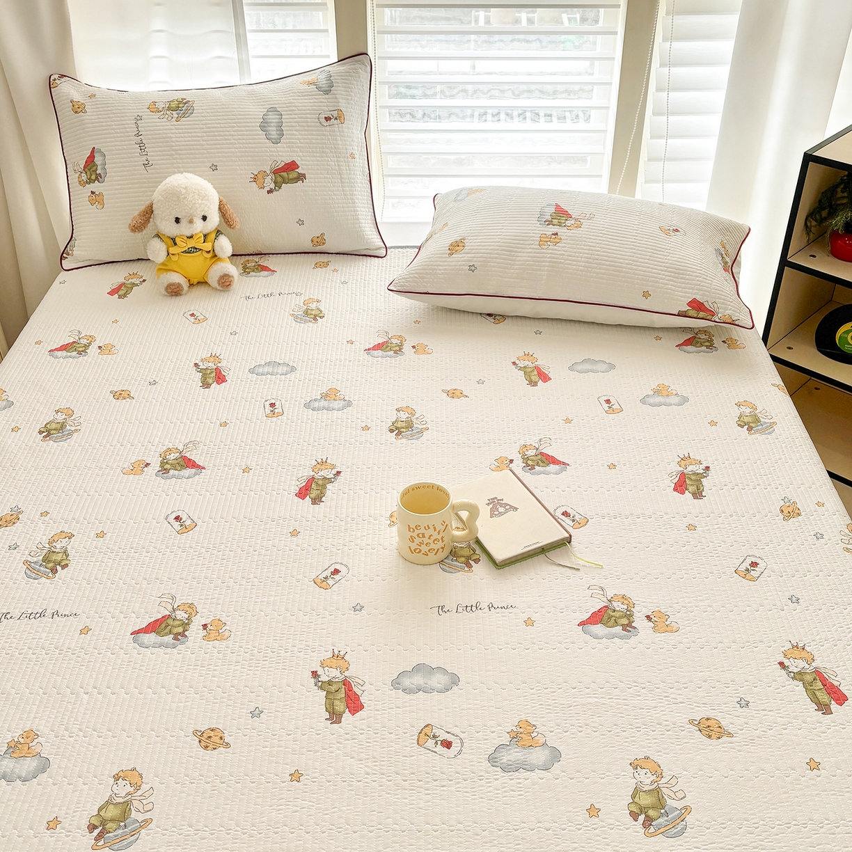 91家纺网 家纺一手货源 找家纺 优悦生活馆 2026新款麻绳款锦氨凉感丝夏被 小王子