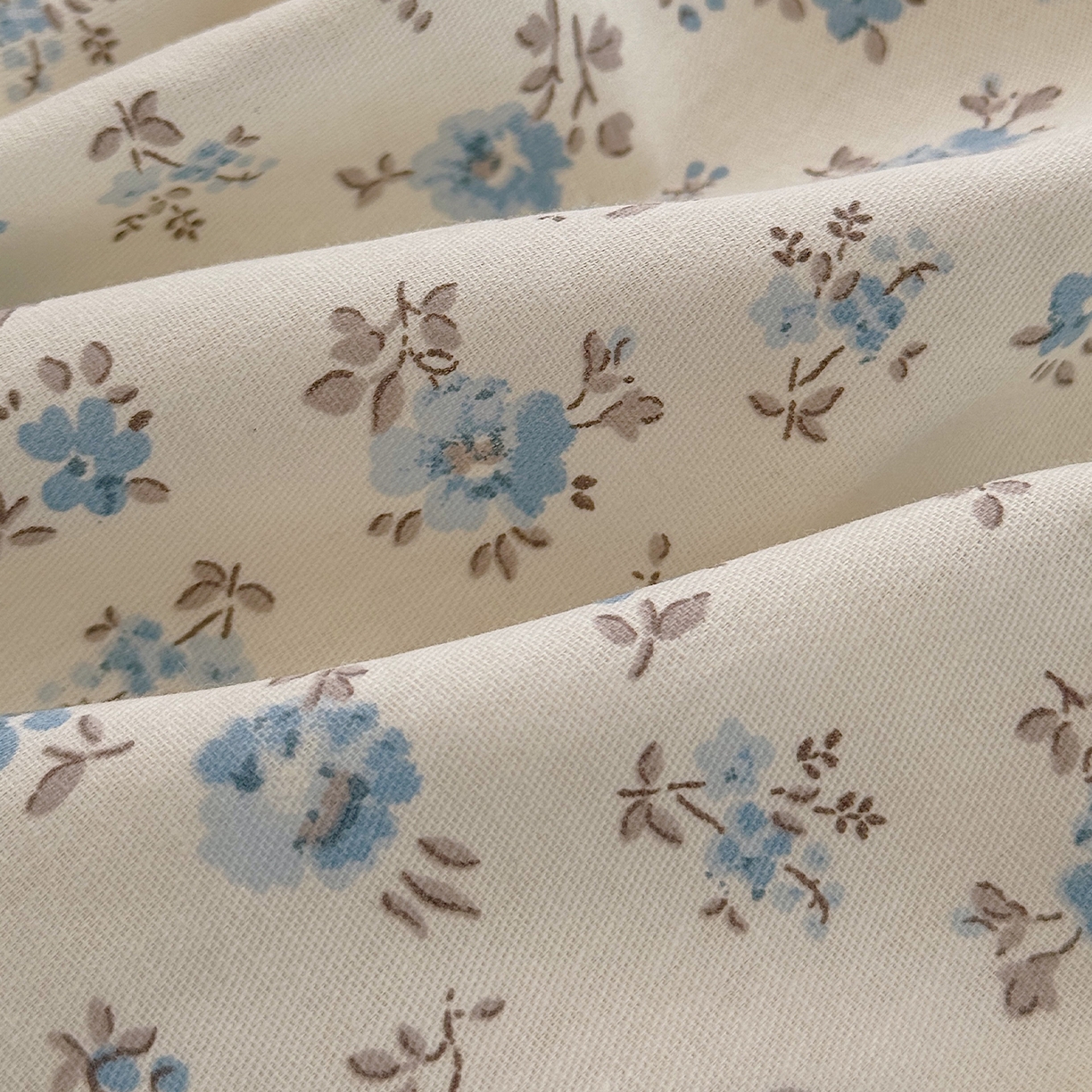 91家纺网 家纺一手货源 找家纺 （总）山茶家居-原创设计 2026新款全棉碎花系列四件套-曼岛