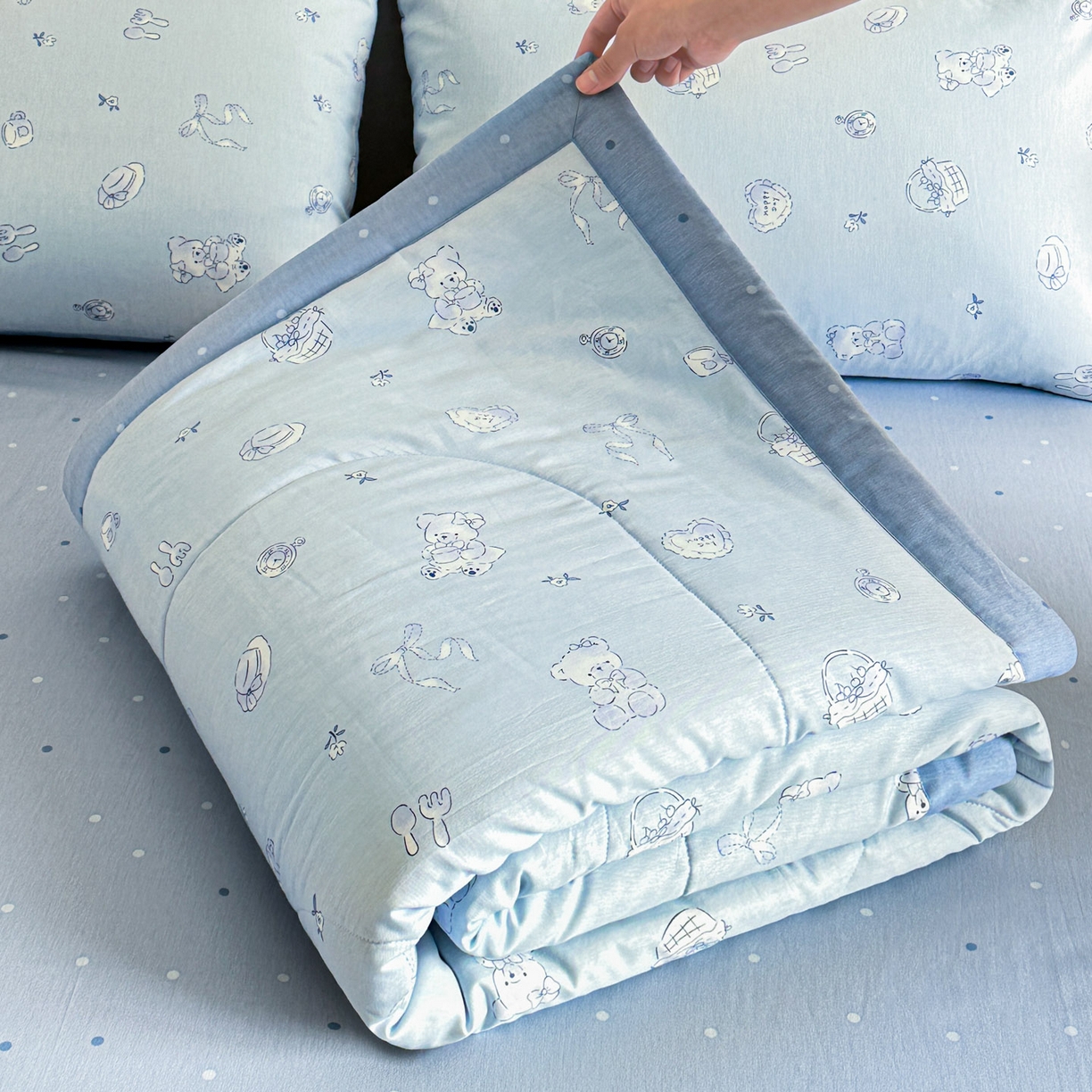 91家纺网 家纺一手货源 找家纺 （总）春皖家纺 2026春夏新款全棉印花夏被夏凉被空调被