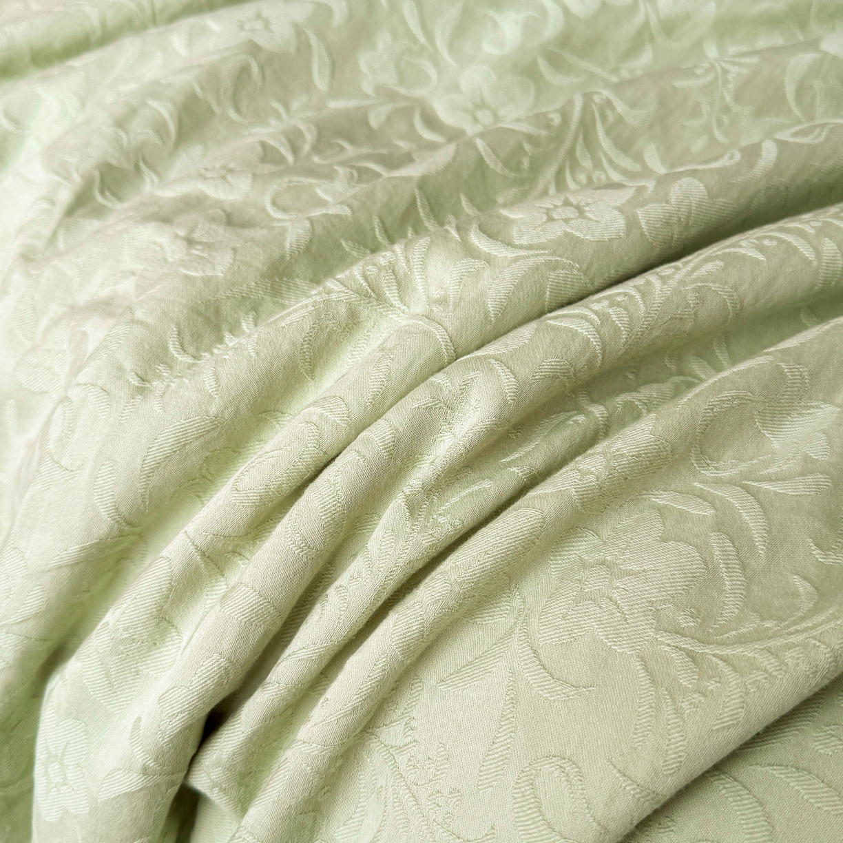 91家纺网 家纺一手货源 找家纺 乐家毛巾被（工厂自产自销） 2026春夏新款全棉60S长绒棉立体厚织提花整张棉花夏被四件套单夏被枕套夏凉被空 篱上花