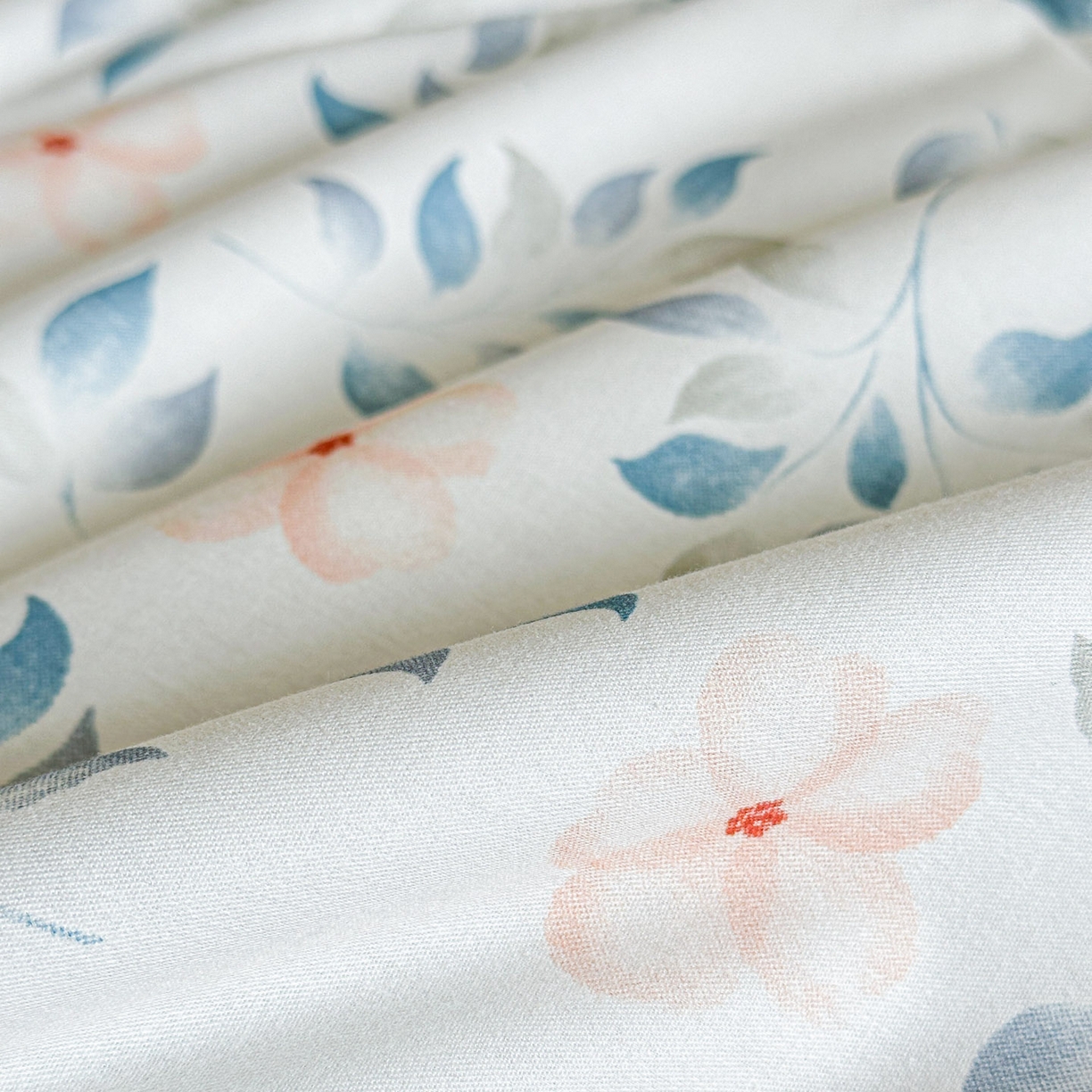 91家纺网 家纺一手货源 找家纺 春皖家纺 2026春夏新款全棉印花夏被夏凉被空调被 沁心田园