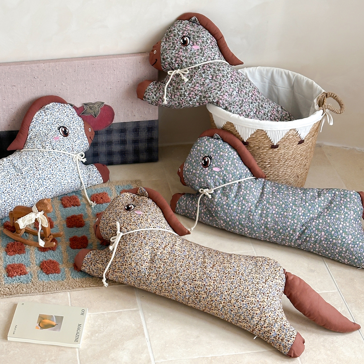 91家纺网 家纺一手货源 找家纺 床盖工厂店 2026新款小马荞麦枕枕头枕芯填充熟苦荞 不易生虫 组合图