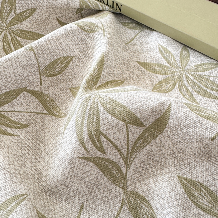 91家纺网 家纺一手货源 找家纺 羽梦家纺 2026新款老粗布床单三件套 青叶