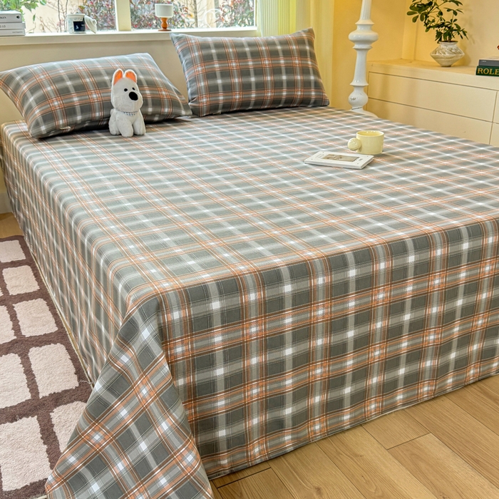 91家纺网 家纺一手货源 找家纺 羽梦家纺 2026新款老粗布床单三件套 序章