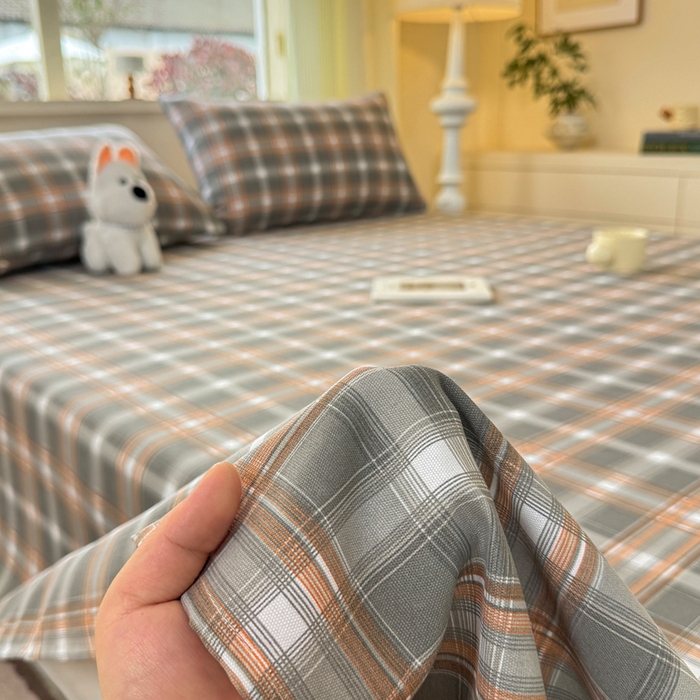 91家纺网 家纺一手货源 找家纺 羽梦家纺 2026新款老粗布床单三件套 序章