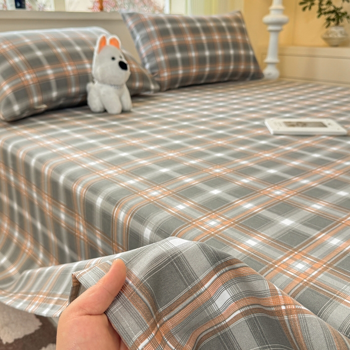 91家纺网 家纺一手货源 找家纺 羽梦家纺 2026新款老粗布床单三件套 序章