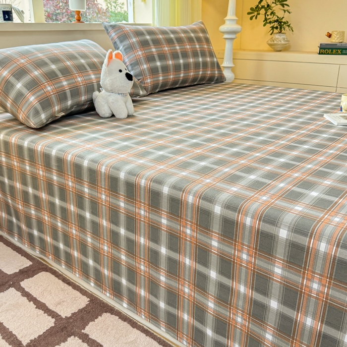 91家纺网 家纺一手货源 找家纺 羽梦家纺 2026新款老粗布床单三件套 序章