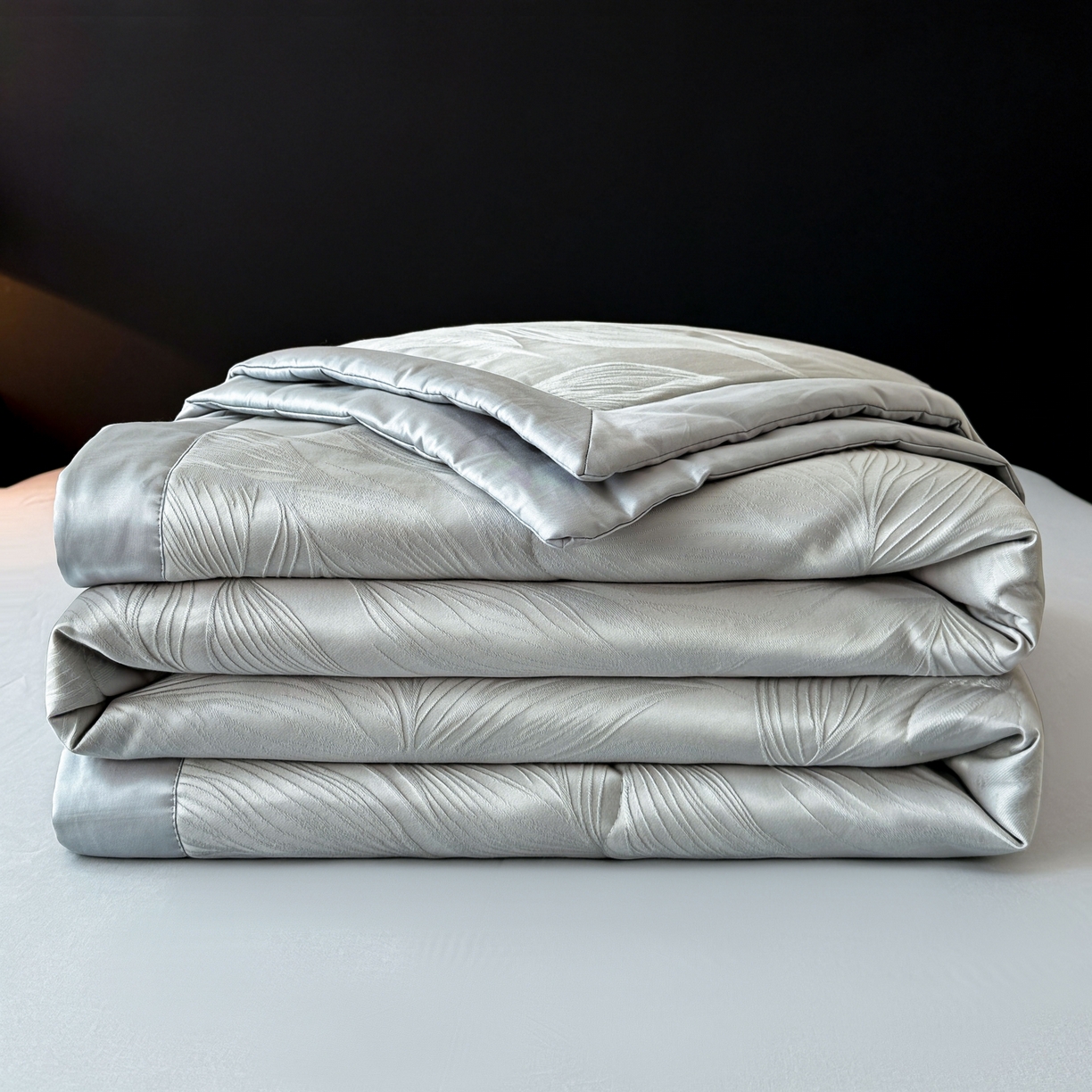 乐家毛巾被（工厂自产自销） 2026春夏新款全棉60S长绒棉立体厚织提花整张棉花夏被四件套单夏被枕套夏凉被空 纤条